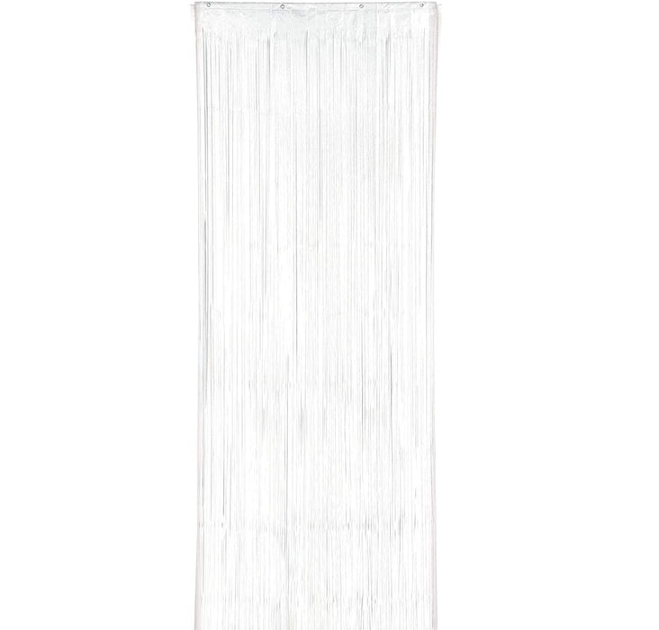 Tinsel Curtain - White