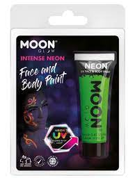 Moon Glow Neon Face Gel - Green
