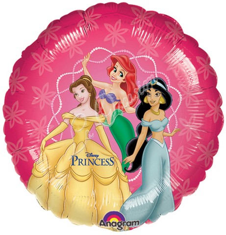 18" Foil Disney Princess Printed Balloon - The Ultimate Balloon & Party Shop