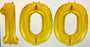 Age 100 Number Foil Balloons - The Ultimate Balloon & Party Shop