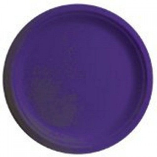 Round Paper Plates - Purple - The Ultimate Balloon & Party Shop