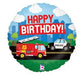 18” Emergency Vehicle Birthday Balloon The Ultimate Balloon And Party Shop Cheltenham & Gloucester Balloons & Fancy Dress 