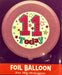 18" Foil Age 11 Balloon - Pink The Ultimate Balloon And Party Shop Cheltenham & Gloucester Balloons & Fancy Dress 