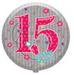 18" Foil Age 15 Girls Balloon The Ultimate Balloon And Party Shop Cheltenham & Gloucester Balloons & Fancy Dress 