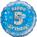 18" Foil Age 5 Balloon - Blue The Ultimate Balloon And Party Shop Cheltenham & Gloucester Balloons & Fancy Dress 