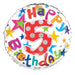 18" Foil Age 5 Balloon - Stars The Ultimate Balloon And Party Shop Cheltenham & Gloucester Balloons & Fancy Dress 