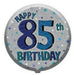 18" Foil Age 85 Blue Birthday Balloon The Ultimate Balloon And Party Shop Cheltenham & Gloucester Balloons & Fancy Dress 