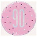 18" Foil Age 90 Balloon - Pink Dots The Ultimate Balloon And Party Shop Cheltenham & Gloucester Balloons & Fancy Dress 