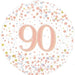 18" Foil Age 90 Balloon - Rose Gold The Ultimate Balloon And Party Shop Cheltenham & Gloucester Balloons & Fancy Dress 