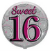 18" Foil Age Sweet 16 Balloon The Ultimate Balloon And Party Shop Cheltenham & Gloucester Balloons & Fancy Dress 