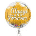 18" Foil Always and Forever Balloon The Ultimate Balloon And Party Shop Cheltenham & Gloucester Balloons & Fancy Dress 