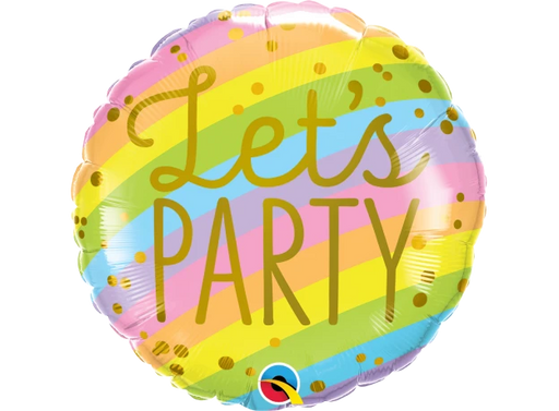 18" Foil Balloon - Let’s Party Bright The Ultimate Balloon And Party Shop Cheltenham & Gloucester Balloons & Fancy Dress 