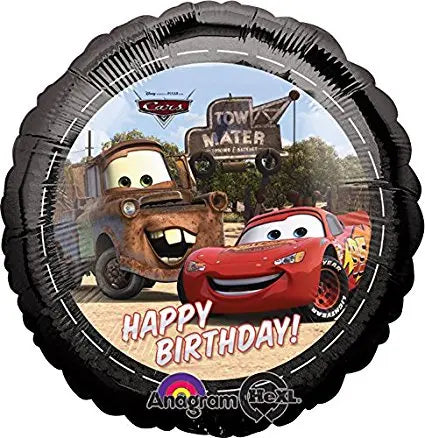 18" Foil Cars Printed Balloon The Ultimate Balloon And Party Shop Cheltenham & Gloucester Balloons & Fancy Dress 