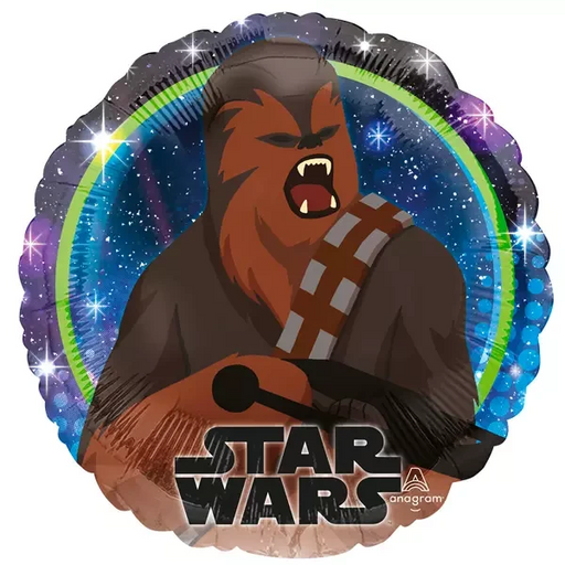 18" Foil Chewbacca Balloon The Ultimate Balloon And Party Shop Cheltenham & Gloucester Balloons & Fancy Dress 