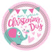 18" Foil Christening Day Pink Animal Balloon The Ultimate Balloon And Party Shop Cheltenham & Gloucester Balloons & Fancy Dress 