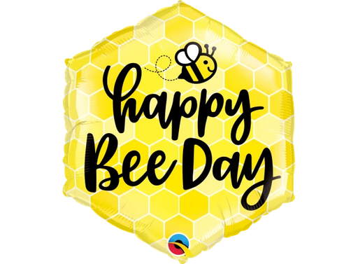 18" Foil Happy Bee Day Balloons The Ultimate Balloon And Party Shop Cheltenham & Gloucester Balloons & Fancy Dress 