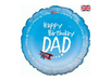 18" Foil Happy Birthday - Happy Birthday Dad The Ultimate Balloon And Party Shop Cheltenham & Gloucester Balloons & Fancy Dress 