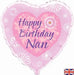 18" Foil Happy Birthday - Happy Birthday Nan The Ultimate Balloon And Party Shop Cheltenham & Gloucester Balloons & Fancy Dress 