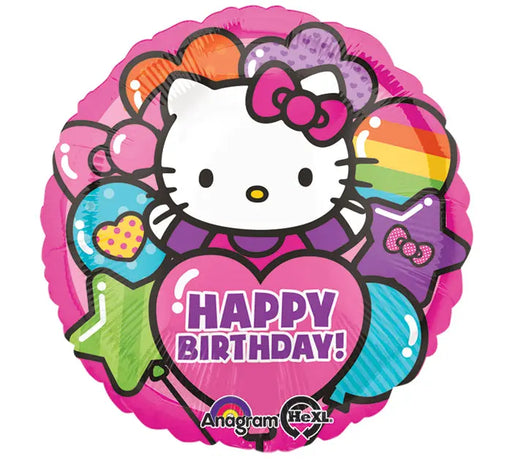 18" Foil Hello Kitty Printed Balloon The Ultimate Balloon And Party Shop Cheltenham & Gloucester Balloons & Fancy Dress 