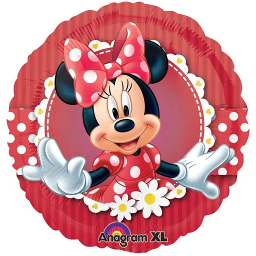 18" Foil Minnie Mouse Printed Balloon The Ultimate Balloon And Party Shop Cheltenham & Gloucester Balloons & Fancy Dress 