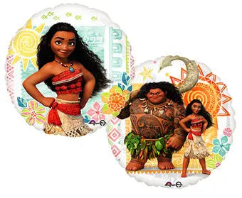 18" Foil Moana Printed Balloon The Ultimate Balloon And Party Shop Cheltenham & Gloucester Balloons & Fancy Dress 