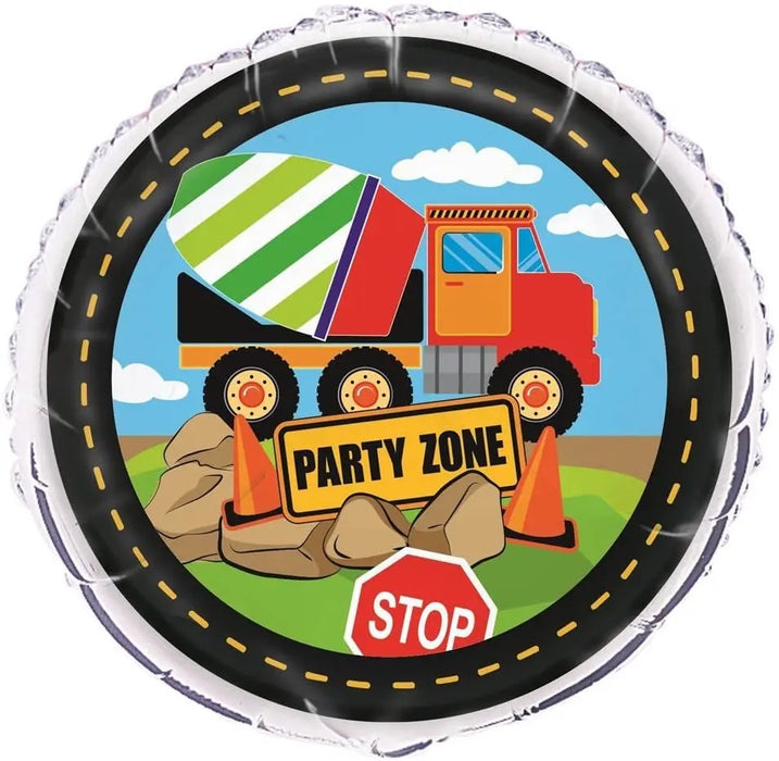 18" Foil Party Zone Printed Balloon The Ultimate Balloon And Party Shop Cheltenham & Gloucester Balloons & Fancy Dress 