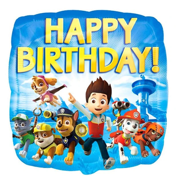18" Foil Paw Patrol Birthday Printed Balloon The Ultimate Balloon And Party Shop Cheltenham & Gloucester Balloons & Fancy Dress 