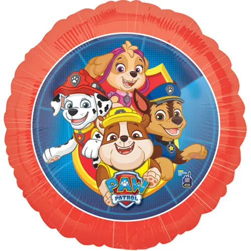 18" Foil Paw Patrol Gang Printed Balloon The Ultimate Balloon And Party Shop Cheltenham & Gloucester Balloons & Fancy Dress 
