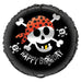 18" Foil Pirate Happy Birthday Printed Balloon The Ultimate Balloon And Party Shop Cheltenham & Gloucester Balloons & Fancy Dress 