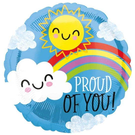 18" Foil Proud Of You Balloon The Ultimate Balloon And Party Shop Cheltenham & Gloucester Balloons & Fancy Dress 