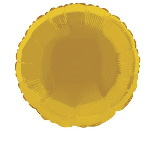 18" Foil Round Balloon - Gold The Ultimate Balloon And Party Shop Cheltenham & Gloucester Balloons & Fancy Dress 
