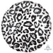 18" Foil Round Balloon - Snow Leopard print The Ultimate Balloon And Party Shop Cheltenham & Gloucester Balloons & Fancy Dress 