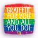 18" Foil So Grateful Rainbow Balloon The Ultimate Balloon And Party Shop Cheltenham & Gloucester Balloons & Fancy Dress 