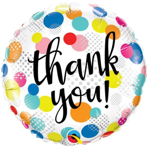 18" Foil Thank You Balloon The Ultimate Balloon And Party Shop Cheltenham & Gloucester Balloons & Fancy Dress 