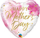 18" Mother's Day Foil Balloon - Marble Heart The Ultimate Balloon And Party Shop Cheltenham & Gloucester Balloons & Fancy Dress 