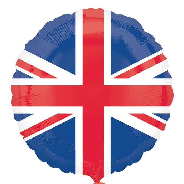 18” Union Jack Foil Balloon The Ultimate Balloon And Party Shop Cheltenham & Gloucester Balloons & Fancy Dress 