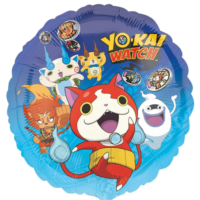 18" Yo-Kai Watch Foil Balloon The Ultimate Balloon And Party Shop Cheltenham & Gloucester Balloons & Fancy Dress 
