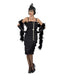 1920's Flapper Black (Long) Costume The Ultimate Balloon And Party Shop Cheltenham & Gloucester Balloons & Fancy Dress 