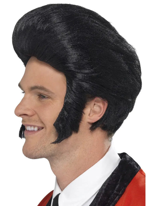 1950's Style Teddy Boy Wig The Ultimate Balloon And Party Shop Cheltenham & Gloucester Balloons & Fancy Dress 