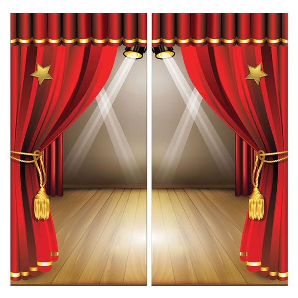 Backdrop Set -  At The Movies - The Ultimate Balloon & Party Shop