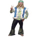 1960s/1970s Hippy Dude Hire Costume - Blue The Ultimate Balloon And Party Shop Cheltenham & Gloucester Balloons & Fancy Dress 