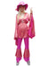 1970s Disco Lady EX Hire Costume - Pink (+Size) The Ultimate Balloon And Party Shop Cheltenham & Gloucester Balloons & Fancy Dress 