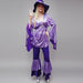 1970s Disco Lady Hire Costume - Purple (+size) The Ultimate Balloon And Party Shop Cheltenham & Gloucester Balloons & Fancy Dress 