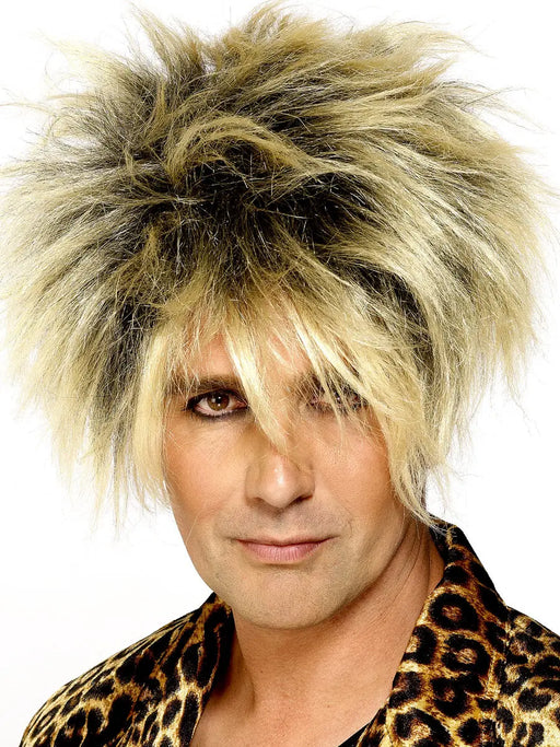 1980's Wild Boy Male Wig The Ultimate Balloon And Party Shop Cheltenham & Gloucester Balloons & Fancy Dress 