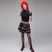 1980s Punk Lady Hire Costume The Ultimate Balloon And Party Shop Cheltenham & Gloucester Balloons & Fancy Dress 