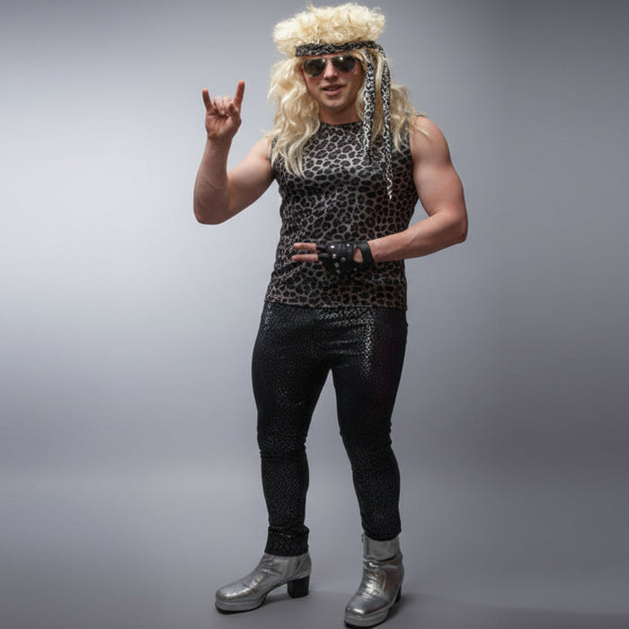 1980s Rocker Hire Costume The Ultimate Balloon And Party Shop Cheltenham & Gloucester Balloons & Fancy Dress 