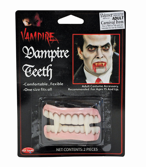 Vampire Teeth - Double Set - The Ultimate Balloon & Party Shop