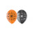 Orange & Black Spider Web Halloween Balloons - The Ultimate Balloon & Party Shop