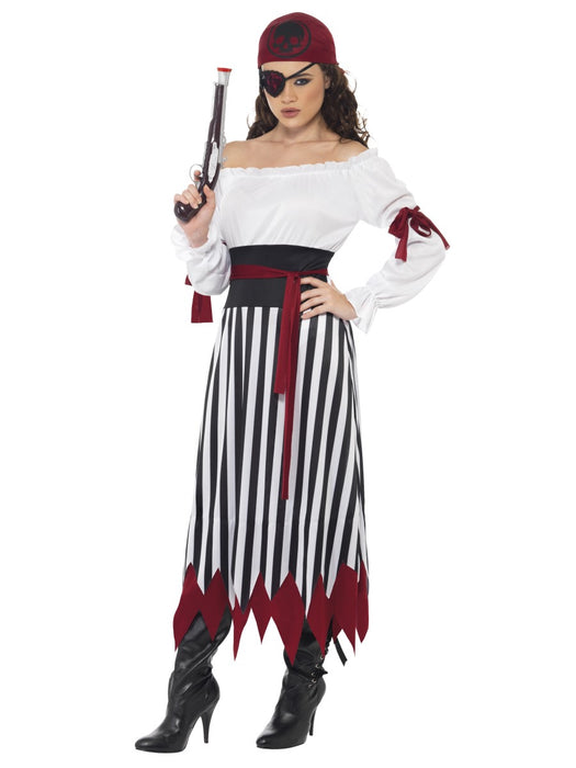 Pirate Lady (Long) Costume - The Ultimate Balloon & Party Shop