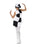 1960's Party Girl Black/White Costume - The Ultimate Balloon & Party Shop